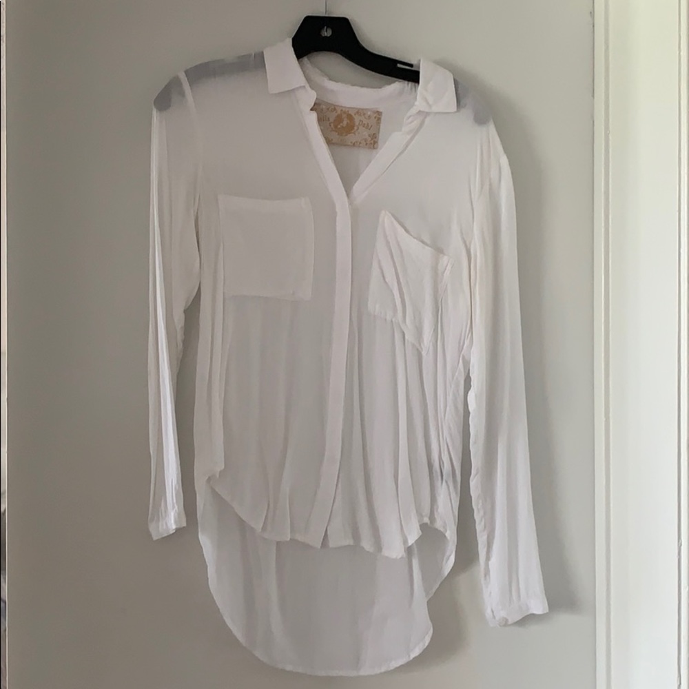 Bella Dahl white shirt